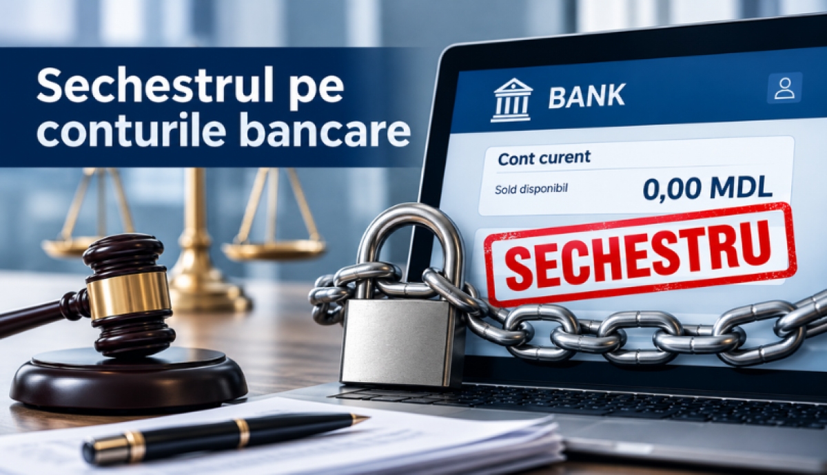  Sechestrul pe conturile bancare – ce trebuie să cunoască orice titular de cont? 
